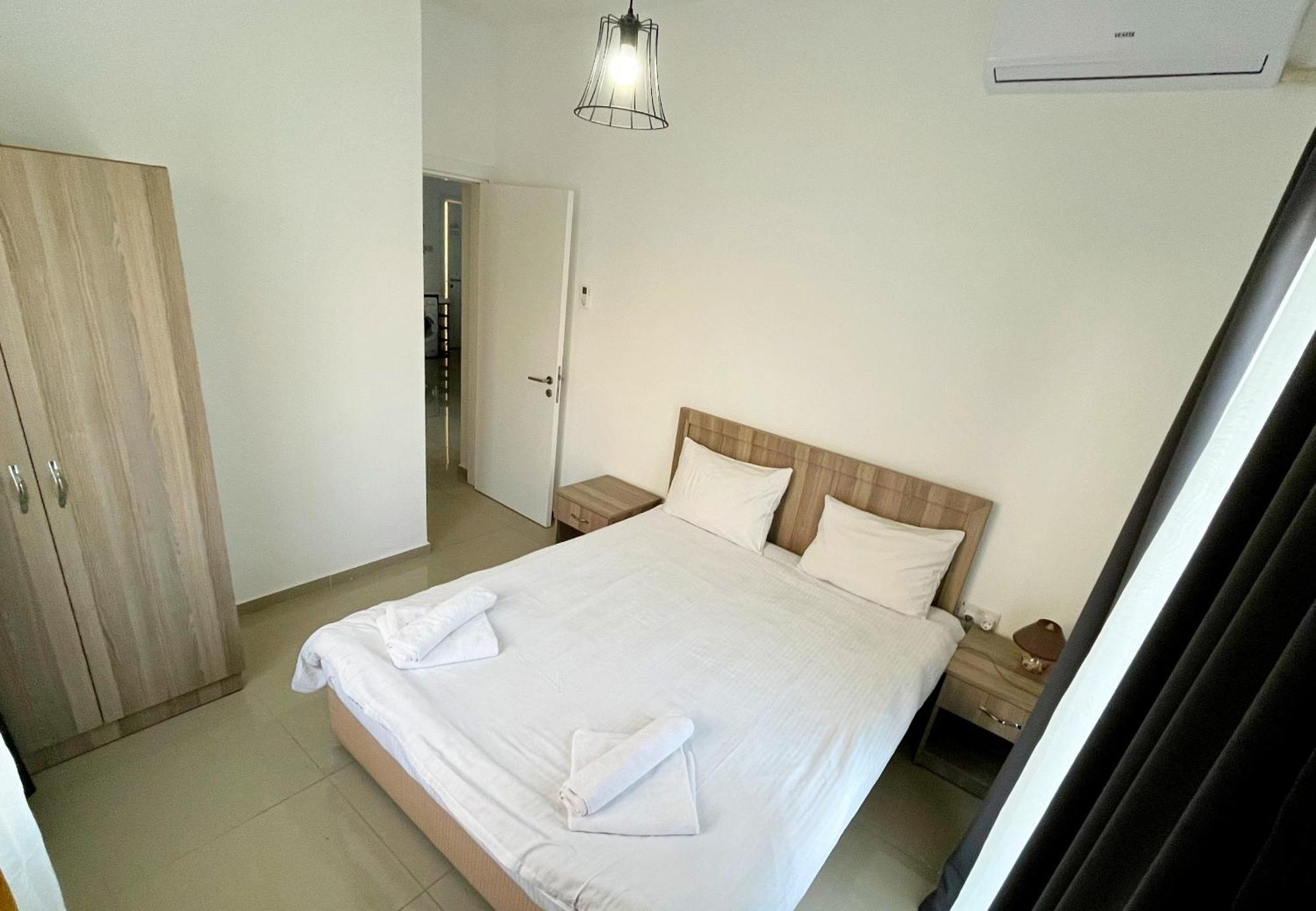 Quitet Two Bedroom Apartment With Private Garden Lukomorye D2 Karavas  Exterior photo